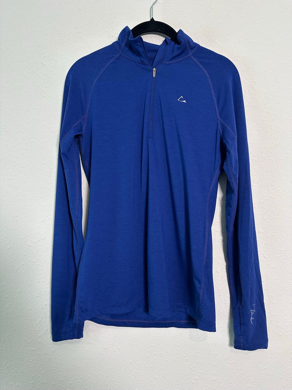 Paradox Womens Sz S DriRelease Merino Blend 1/4 Zip Pullover Baselayer
